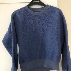 Everlane - Oversized Re-new Fleece Sweatshirt - Blue